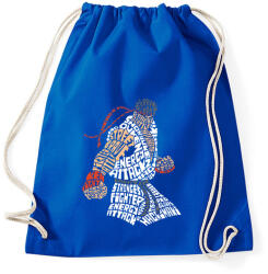 printfashion Hadouken - Sportzsák, Tornazsák - Bright royal (160781)