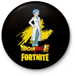 printfashion Bulma - Fortnite - Kitűző, hűtőmágnes - Fekete (8257142)