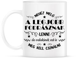 printfashion Nehéz meló a legjobb fodrásznak lenni - Bögre - Fehér (7317360)