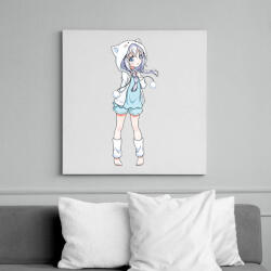 printfashion anime - Vászonkép - Fehér (6635997)