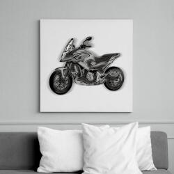 printfashion honda nc - Vászonkép - Fehér (6633181)