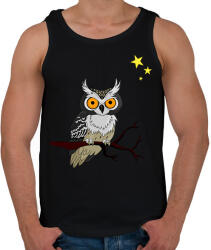 printfashion bagoly - Férfi atléta - Fekete (6032769)