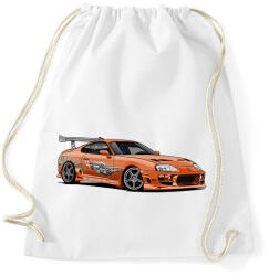 printfashion Toyota supra - Sportzsák, Tornazsák - Fehér (2486419)