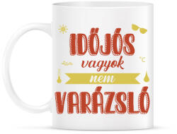 printfashion Időjós vagyok - Bögre - Fehér (7440407)