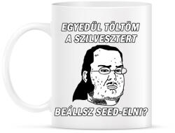 printfashion Beállsz Seed-elni? - Bögre - Fehér (5203128)