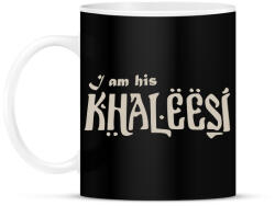 printfashion Khaleesi páros póló - Bögre - Fekete (2195219)