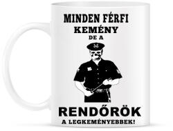 printfashion RENDŐRNEK - Bögre - Fehér (1604515)
