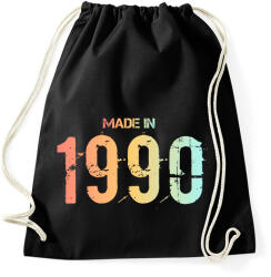 printfashion 1990 - Sportzsák, Tornazsák - Fekete (6229495)