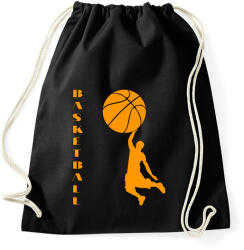 printfashion Kosárlabda - Sportzsák, Tornazsák - Fekete (4577901)