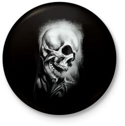 printfashion Ghost Rider - Kitűző, hűtőmágnes - Fekete (4875864)