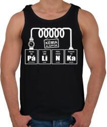 printfashion Pálinka - Férfi atléta - Fekete (2158197)