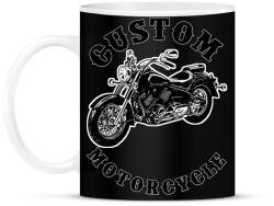 printfashion custom motorcycle - Bögre - Fekete (11596699)