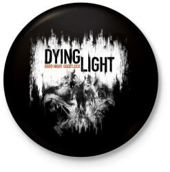 printfashion DYING LIGHT - Kitűző, hűtőmágnes - Fekete (3099354)