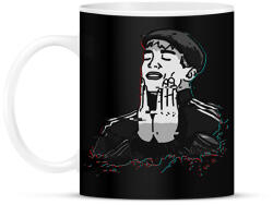printfashion Cyka Blyat Feels Man - Bögre - Fekete (1684059)