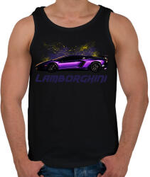 printfashion lamborghini - Férfi atléta - Fekete (2411815)