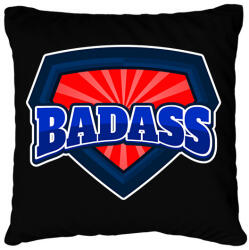 printfashion BADASS - Párnahuzat, Díszpárnahuzat - Fekete (9970398)