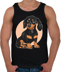 printfashion tacskó - Férfi atléta - Fekete (13701170)