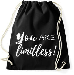 printfashion You're limitless - Sportzsák, Tornazsák - Fekete (2474681)
