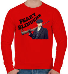 printfashion Peaky Blinders - Férfi pulóver - Piros (2576466)