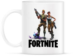 printfashion Fortnite #3 /Black/ - Bögre - Fehér (1115967)