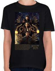 printfashion Árnyék és Csont - Gyerek póló - Fekete (14744848)