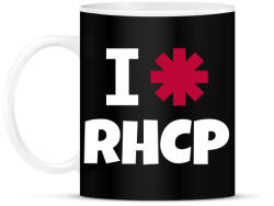printfashion I LOVE RHCP 2 - Bögre - Fekete (10649426)