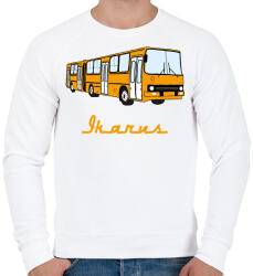 printfashion ikarus - Férfi pulóver - Fehér (3116139)