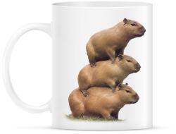 printfashion Capybara kupac - Bögre - Fehér (13992224)