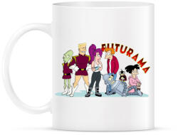 printfashion Futurama - Bögre - Fehér (789891)