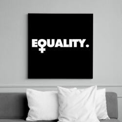 printfashion Equality - Vászonkép - Fekete (6656994)