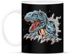 printfashion T-rex - Bögre - Fekete (15668057)