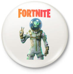 printfashion Leviathan Fortnite - Kitűző, hűtőmágnes - Fehér (3088077)