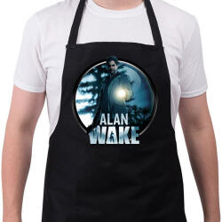 printfashion Alan Wake game - Kötény - Fekete (15794088)