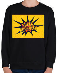 printfashion Super könyvelő - Gyerek pulóver - Fekete (6542426)