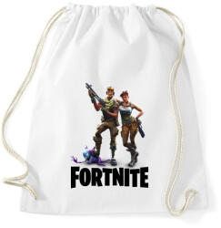 printfashion Fortnite #3 /Black/ - Sportzsák, Tornazsák - Fehér (1115911)