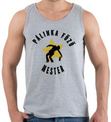 printfashion pálinka főző mester - Férfi atléta - Sport szürke (1376521)