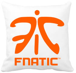 printfashion Fnatic logo - Párnahuzat, Díszpárnahuzat - Fehér (1733215)