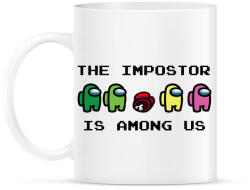 printfashion The impostor is among us - Bögre - Fehér (3924805)