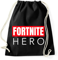printfashion FORTNITE HERO - Sportzsák, Tornazsák - Fekete (10435217)