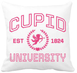printfashion Cupid University - Párnahuzat, Díszpárnahuzat - Fehér (15605531)