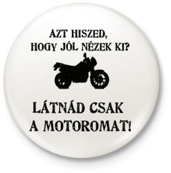 printfashion LÁTNÁD4 - Kitűző, hűtőmágnes - Fehér (3090250)