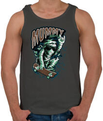 printfashion Múmia visszatér - Férfi atléta - Sötétszürke (57592)