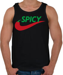 printfashion Spicy - Férfi atléta - Fekete (14102082)