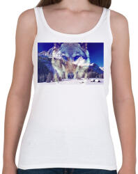 printfashion wolf - Női atléta - Fehér (1041113)