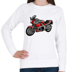 printfashion gpz - Női pulóver - Fehér (2902960)