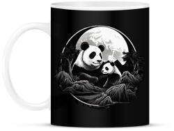 printfashion panda - Bögre - Fekete (14905172)