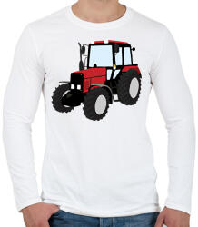 printfashion mtz - Férfi hosszú ujjú póló - Fehér (2787837)