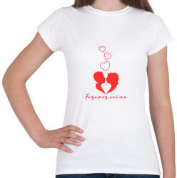 printfashion Forever mine - Női póló - Fehér (13959752)