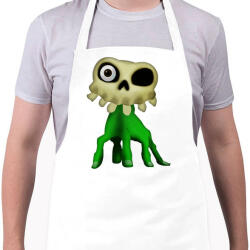 printfashion Medievil - Kötény - Fehér (4908055)