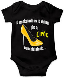 printfashion a csokoládé is. . . - Baba Body - Fekete (2081876)